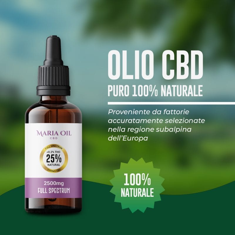 Aceite de CBD 25% (2500mg) Espectro Completo - Imagen 2