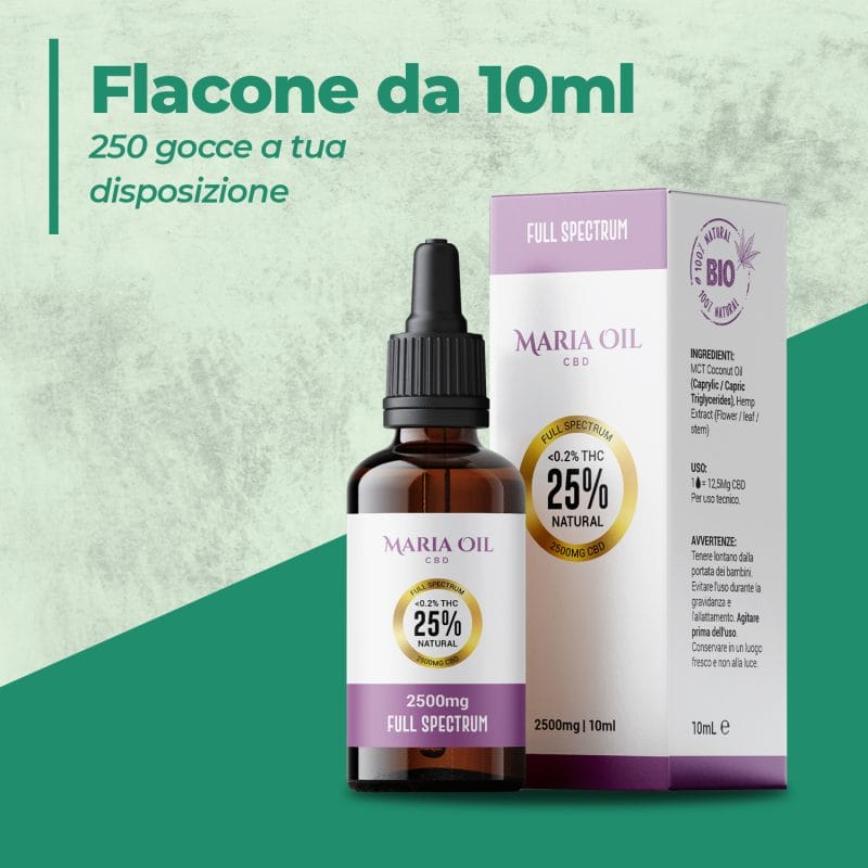 Aceite de CBD 25% (2500mg) Espectro Completo - Imagen 6