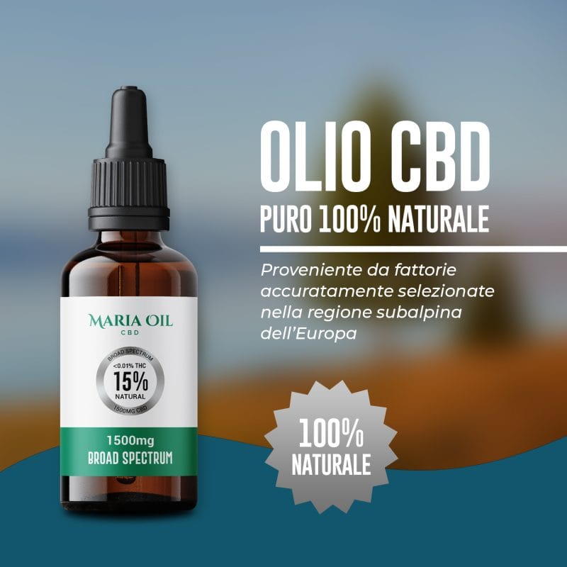 Aceite de CBD 15% (1500mg) Amplio Espectro - Imagen 2
