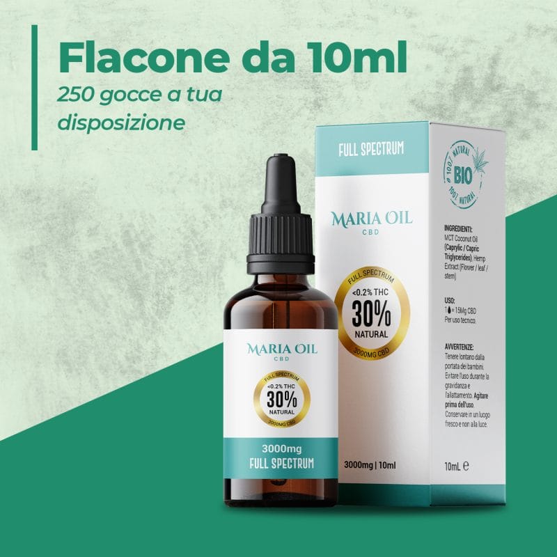 Aceite de CBD 30% (3000mg) Espectro Completo - Imagen 6