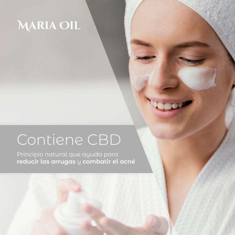 Limpiador facial y cervical CBD - Imagen 4