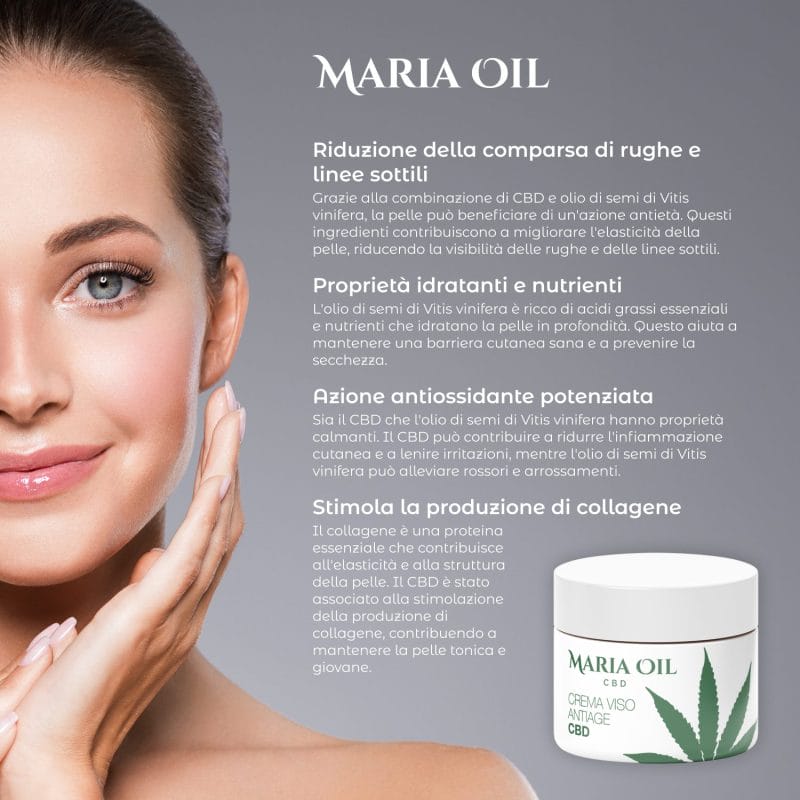Crema Facial Antiedad con CBD - Imagen 6