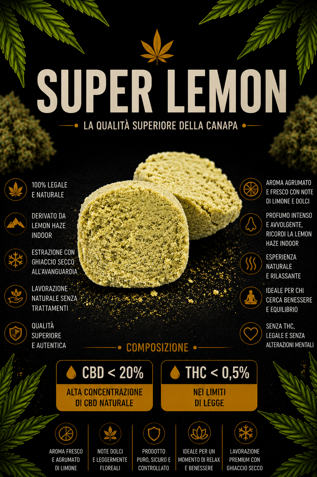 Súper Limón Dry | Hachís Legal - Imagen 2